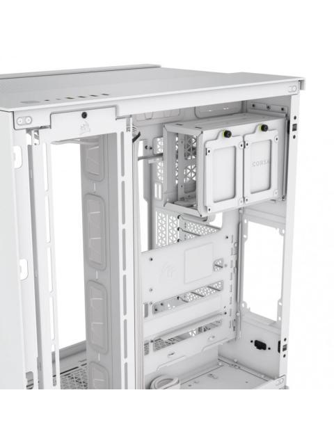 GABINETE CORSAIR 6500D AIRFLOW MIDI-TOWER ATX-EATX-MICRO-ATX-MINI-ITX USB 3.0 SIN FUENTE SIN VENTILADORES INSTALADOS BLANCO - Image 4