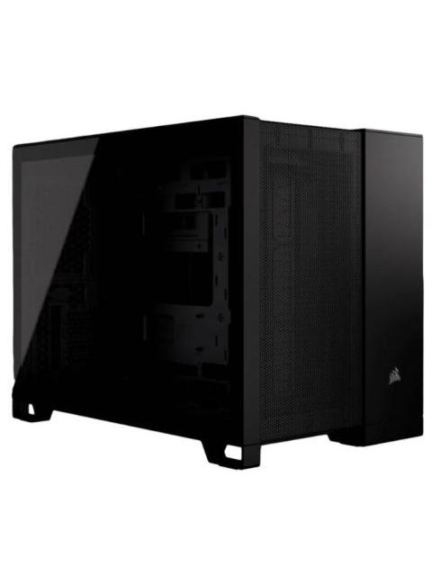 GABINETE CORSAIR CC-9011263-WW MIDI-TOWER MICRO-ATX-MINI-ITX USB 3.0 SIN FUENTE SIN VENTILADORES INSTALADOS NEGRO
