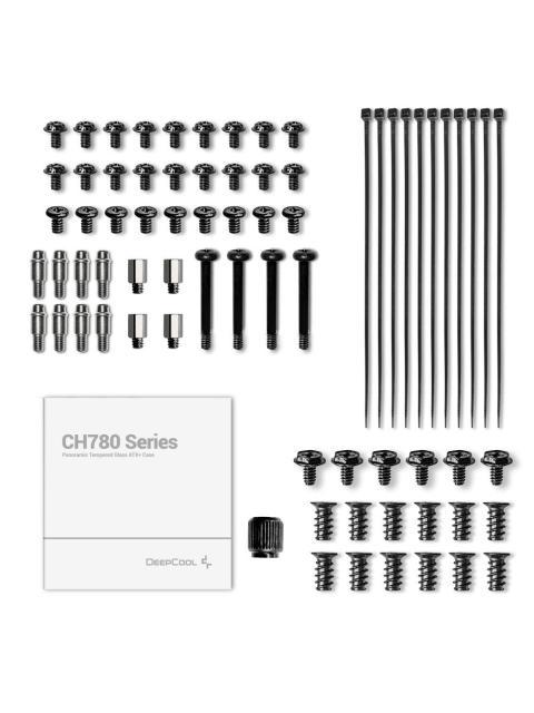 GABINETE DEEPCOOL CH780 WH FULL TOWER ATX-EATX-MICRO-ATX-MINI-ITX USB 3.0 SIN FUENTE 1 VENTILADOR INSTALADO BLANCO - Image 9