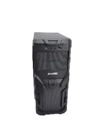 GABINETE EVOTEC EV-1005 MINI-TOWER ATX-MICRO ATX-MINI-ATX USB CON FUENTE DE 600W SIN VENTILADORES INSTALADOS NEGRO - Image 4