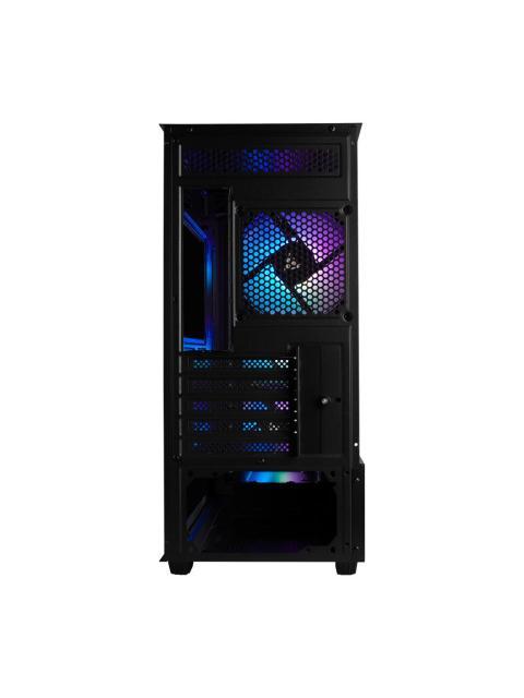 GABINETE GAME FACTOR CSG503 MICRO-TOWER MICRO-ATX-MINI-ITX USB 2.0-3.0 SIN FUENTE 4 VENTILADORES INSTALADOS NEGRO - Image 6