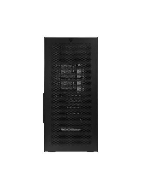 GABINETE GAME FACTOR CSG800 CON VENTANA MIDI-TOWER ATX-MICRO-ATX-ITX-E-ATX USB 3.0 SIN FUENTE SIN VENTILADORES INSTALADOS NEGRO