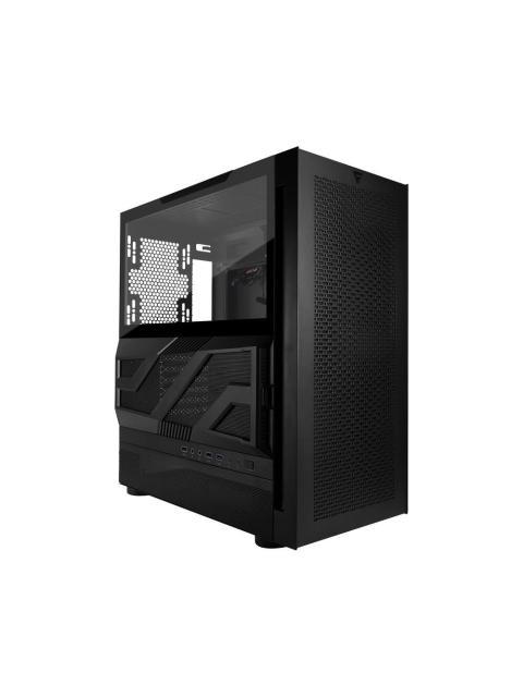 GABINETE GAME FACTOR CSG800 CON VENTANA MIDI-TOWER ATX-MICRO-ATX-ITX-E-ATX USB 3.0 SIN FUENTE SIN VENTILADORES INSTALADOS NEGRO - Image 3