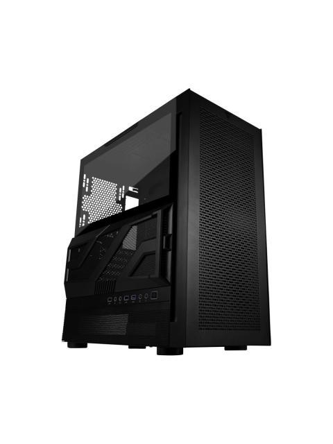 GABINETE GAME FACTOR CSG800 CON VENTANA MIDI-TOWER ATX-MICRO-ATX-ITX-E-ATX USB 3.0 SIN FUENTE SIN VENTILADORES INSTALADOS NEGRO - Image 8