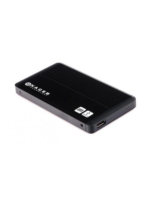 GABINETE PARA DISCO DURO NACEB TECHNOLOGY NA280 1 TB USB 2.0 2.5 PULGADAS NEGRO
