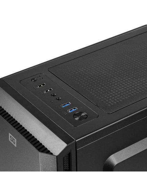 GABINETE START THE GAME CSG-530 CON VENTANA TOWER ATX-MICRO-ATX-ITX USB 1.0-3.0 SIN FUENTE SIN VENTILADORES INSTALADOS NEGRO - Image 8
