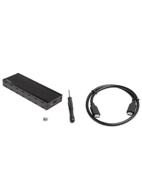 STARTECH  GABINETE PARA SSD M2E1BMU31C M.2 USB-C 3.2 NEGRO - Image 6