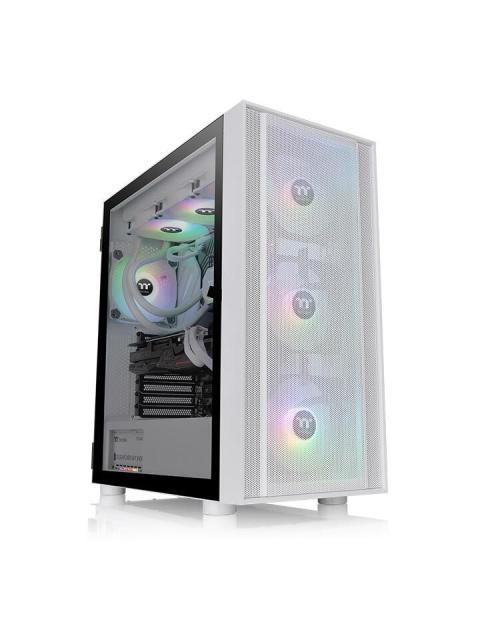 GABINETE THERMALTAKE H570 TG SNOW MID TOWER MIDTORRE GABINETE MINI ITX HASTA EATX COLOR BLANCO