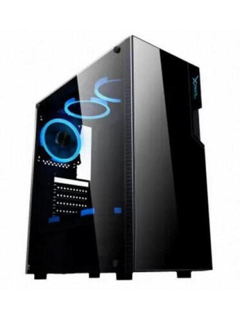 GABINETE XZEAL XZ130 CON VENTANA TOWER ATX-MICRO ATX-MINI-ITX USB 2.0-3.0 SIN FUENTE NEGRO