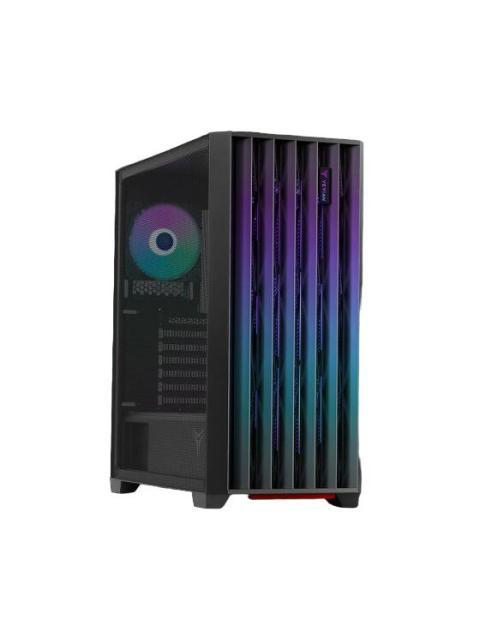 GABINETE YEYIAN PHOENIX MIDI-TOWER ATX-MICRO-ATX-MINI-ITX USB 3.0 SIN FUENTE 4 VENTILADORES INSTALADOS NEGRO - Image 3