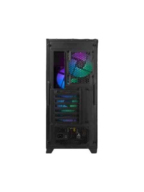 GABINETE YEYIAN PHOENIX MIDI-TOWER ATX-MICRO-ATX-MINI-ITX USB 3.0 SIN FUENTE 4 VENTILADORES INSTALADOS NEGRO - Image 4