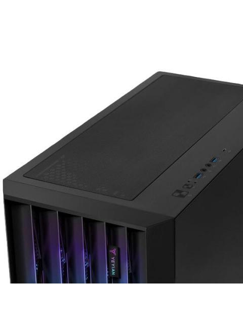 GABINETE YEYIAN PHOENIX MIDI-TOWER ATX-MICRO-ATX-MINI-ITX USB 3.0 SIN FUENTE 4 VENTILADORES INSTALADOS NEGRO - Image 6