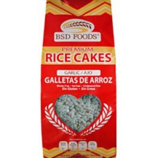 GALLETA DE ARROZ AJO 72 G BSD FOODS