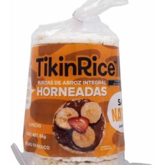 GALLETA DE ARROZ INTEGRAL 66 G TIKINRICE