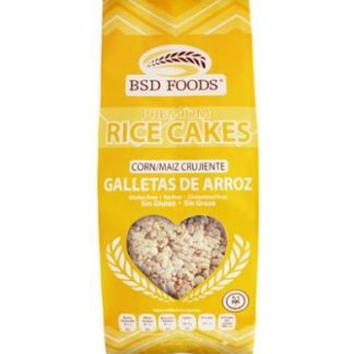 GALLETA DE ARROZ Y MAIZ 72 G BSD FOODS