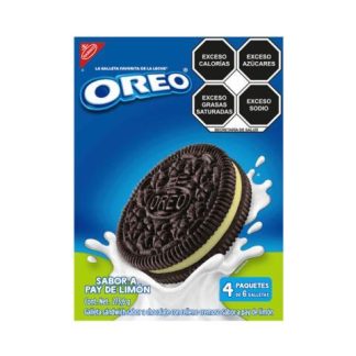 GALLETA PAY DE LIMON OREO PAQ. 4 PZ DE 273 GR