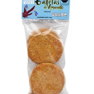 GALLETAS DE AMARANTO NATURAL 140 G POWER FOODS C 12