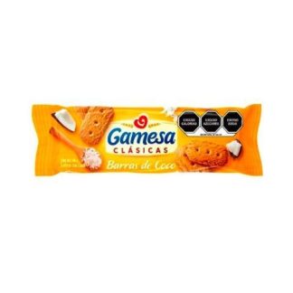 GALLETAS GAMESA BARRAS DE COCO 117GR