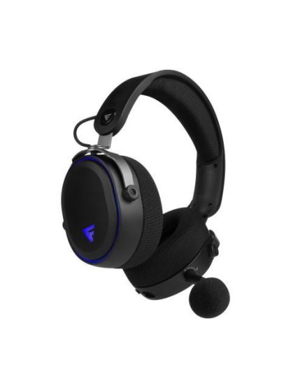 GAME FACTOR AUDIFONOS GAMER HSB600 7.1 INALAMBRICO BLUETOOTH-3.5MM NEGRO - Image 2
