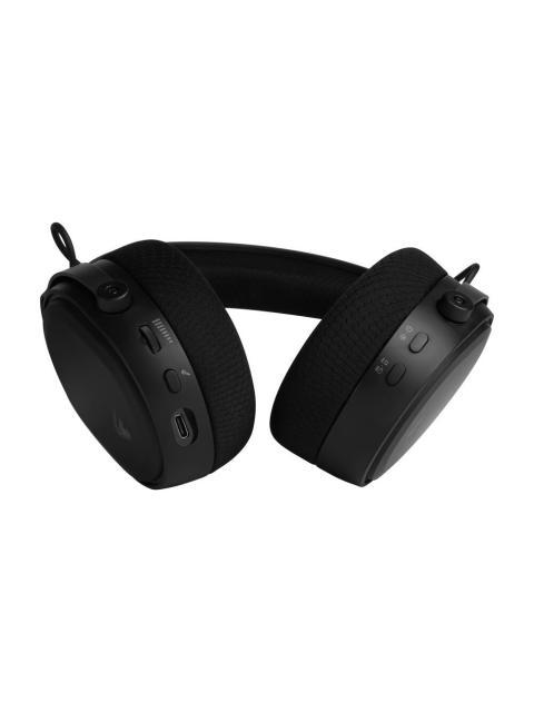 GAME FACTOR AUDIFONOS GAMER HSB600 7.1 INALAMBRICO BLUETOOTH-3.5MM NEGRO - Image 3
