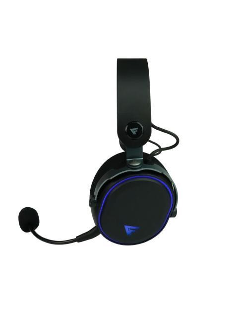 GAME FACTOR AUDIFONOS GAMER HSB600 7.1 INALAMBRICO BLUETOOTH-3.5MM NEGRO - Image 4