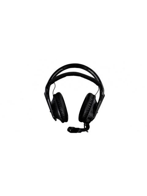 GAME FACTOR AUDIFONOS GAMER HSG500 ALAMBRICO 1.5 METROS 3.5MM NEGRO