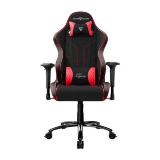 GAME FACTOR SILLA GAMER CGC600 V2 HASTA 150KG NEGRO-ROJO