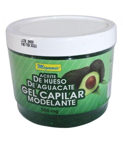 GEL ACEITE HUESO DE AGUACATE ( 500GR ) NATURAL MODELANTE MEGAMIX