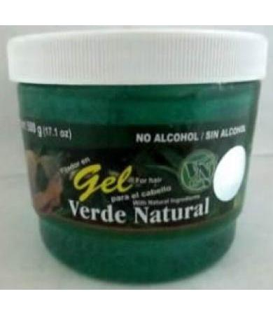 GEL CAPILAR 500 G VERDE NATURAL