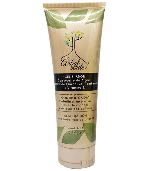 GEL CAPILAR CONTROL CAIDA CON ARGAN 230 G ARBOL VERDE