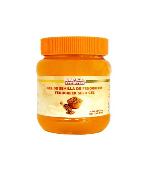GEL DE SEMILLA DE FENOGRECO 240 GR NARANJA MIEL SALUD Y VIDA