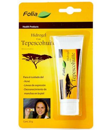 GEL HIDROGEL TEPESCOHUITE 20 G FOLIA