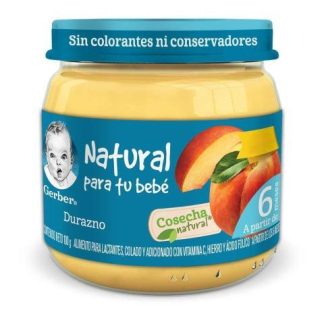 GERBER 2A ETAPA DURAZNO 100 GR