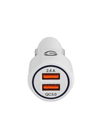 GETTTECH CARGADOR DE COCHE JUNO CON 2 PUERTOS USB SALIDA DE 12V A 24V COMPACTO MOD. GCC2U2201 - Image 4