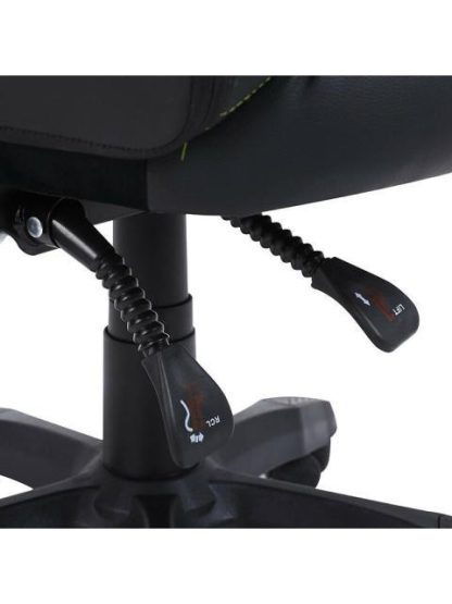 GETTTECH SILLA GAMER GAR-GAOPY-G2-GR HASTA 120KG NEGRO-VERDE - Image 6