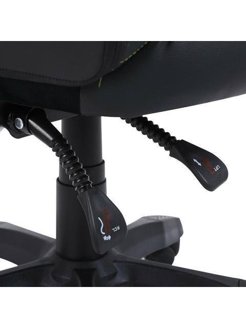 GETTTECH SILLA GAMER GAR-GAOPY-G2-GR HASTA 120KG NEGRO-VERDE - Image 6