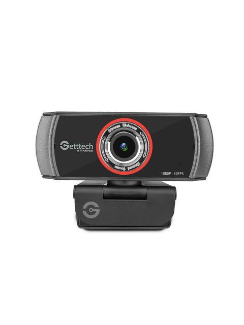 GETTTECH WEBCAM GPW-FHDMF-G1 2MP 1920 X 1080 PIXELES USB NEGRO - Image 3