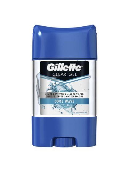 GILLETTE DESODORANTE GEL COOLWAVE DE 82 GR