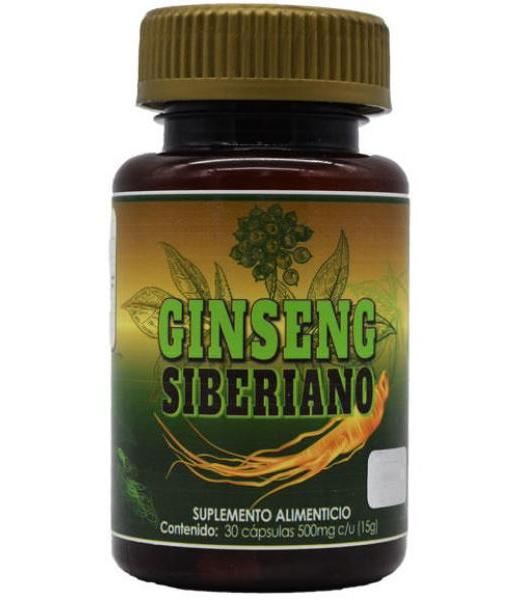 GINSENG SIBERIANO 30 CAP ANAHUAC