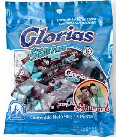 GLORIA SUGAR FREE 90 G LAS SEVILLANAS