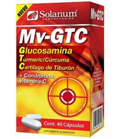 GLUCOSAMINA MV GTC 40 CAP SOLANUM