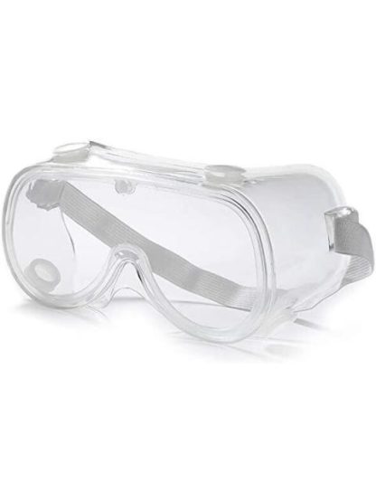 GOGGLES DE PROTECCION GKSA01B KSA 4 VALVULAS DE RESPIRACION GRADO MEDICO ELASTICO DE SUJECION Y FIJACION DE SELLADO PARA OJOS ANTI EMPANANTE - Image 4
