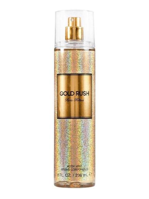 GOLD RUSH DAMA PARIS HILTON 236 ML BODY MIST SPRAY- ORIGINAL