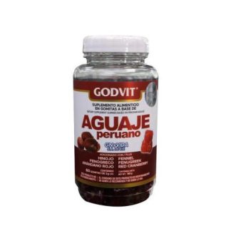 GOMITAS AGUAJE PERUANO C 60 GN+VIDA