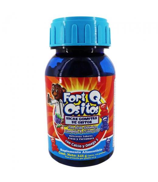 GOMITAS FORTI Q OSITOS C 110 (242GR) RICAS GOMITAS DE OSITOS C AC LAB. NATUTECH