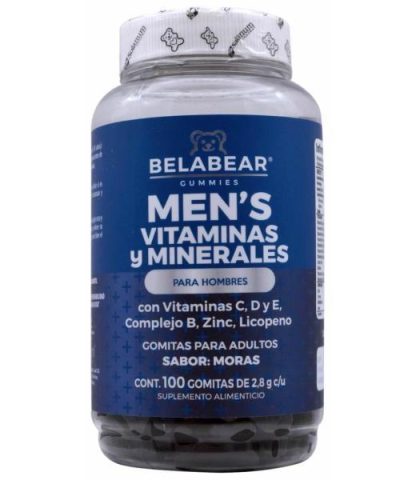 GOMITAS MULTI PARA HOMBRE SAB MORA 280 G BELABEAR