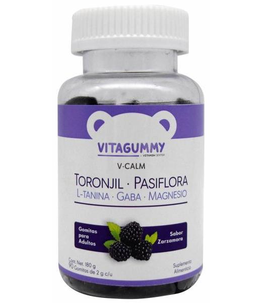 GOMITAS TORONJIL PASIFLORA 90 GOMITAS VITAGUMMY