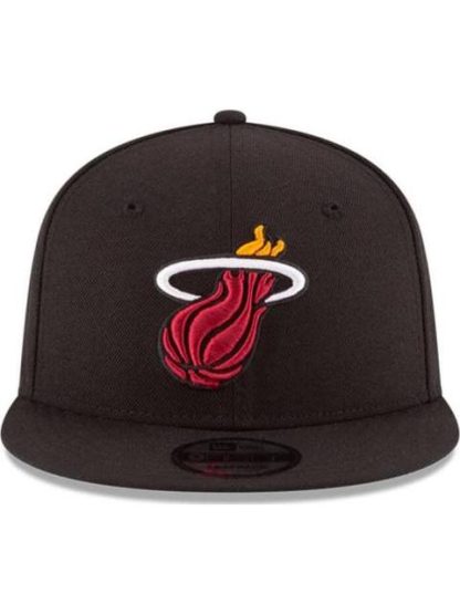 GORRA ACCESORIO MIAMI HEAT NBA NEGRO NEW ERA CAP