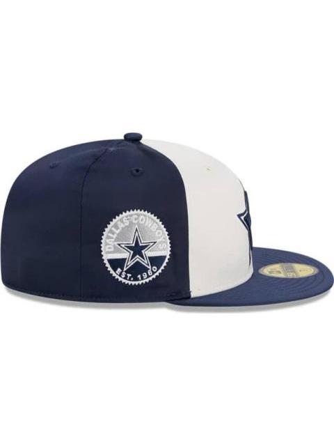 GORRA DALLAS COWBOYS NFL SATIN 59FIFTY CERRADA BLANCO NEW ERA CAP - Image 3