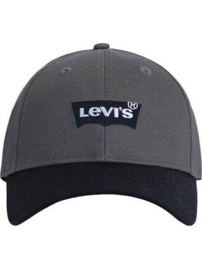 GORRA DE BEISBOL GRIS LEVIS STRAUSS